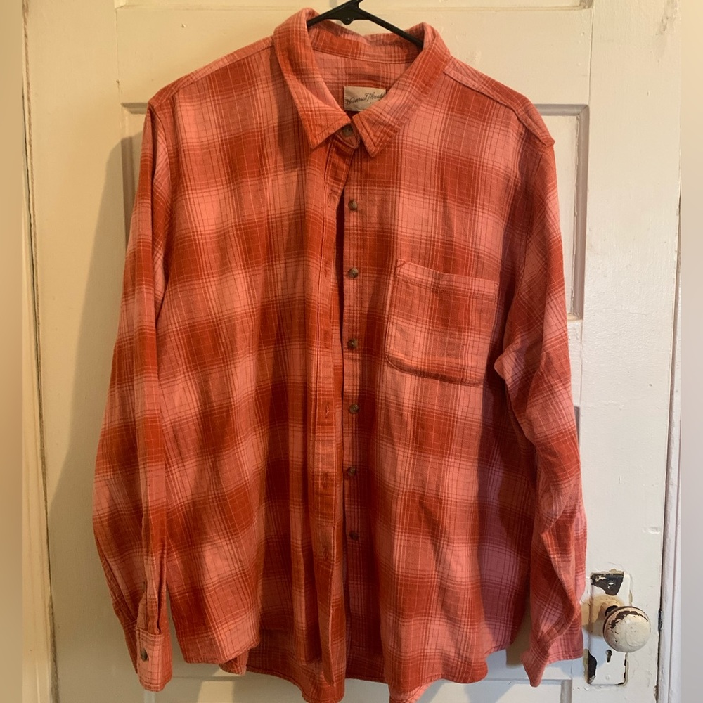 Orange flannel